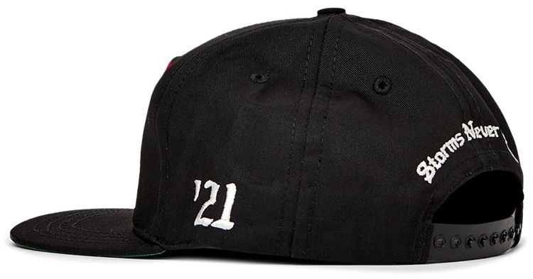 Rhude Eagle Logo Hat Black