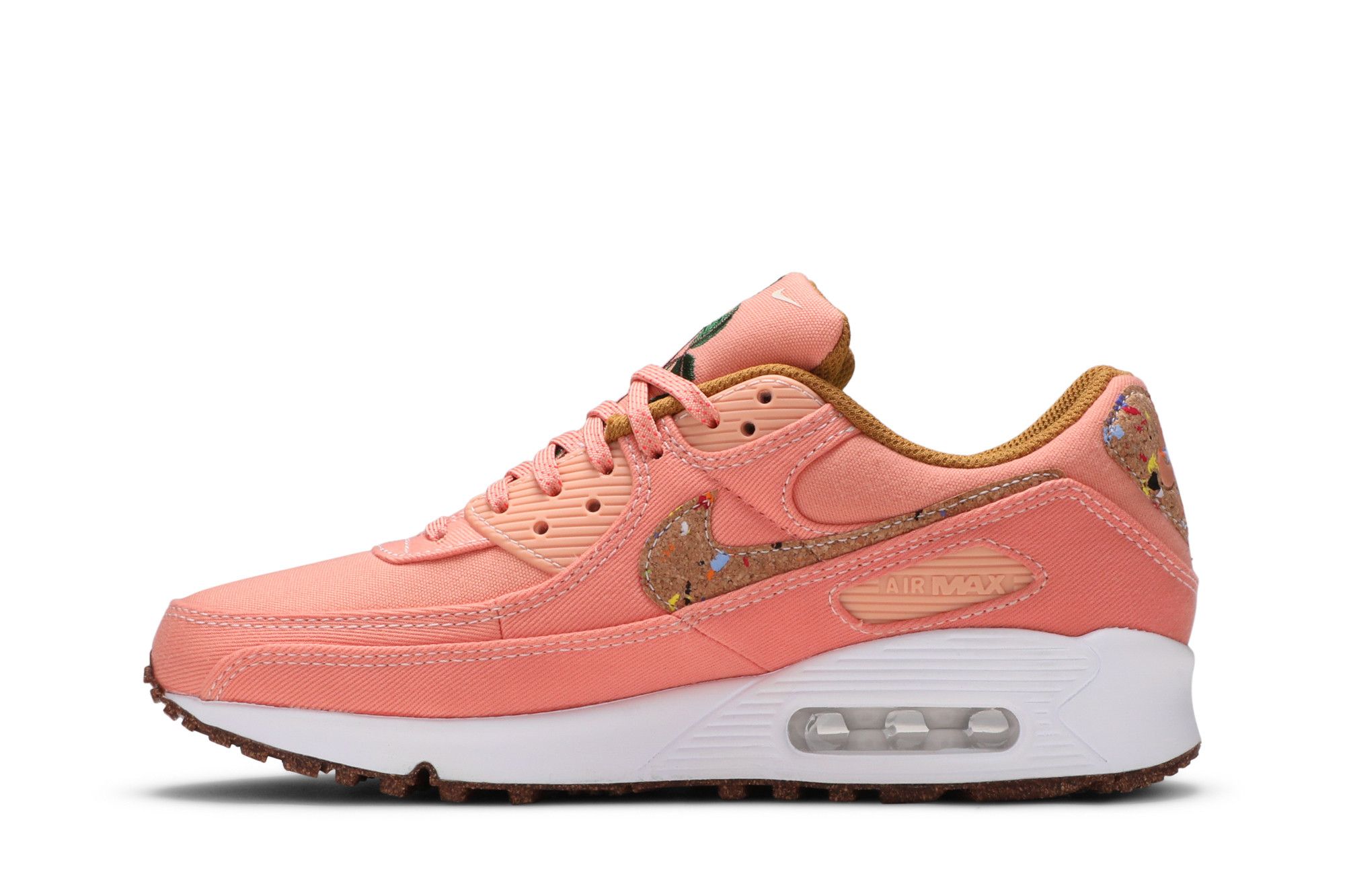 Buy Wmns Air Max 90 SE Cork Apricot Agate DD0384 800 GOAT
