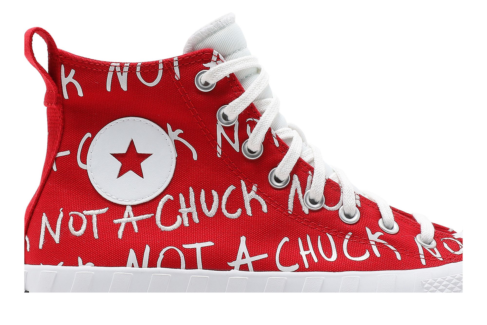 Buy UNT1TL3D High Not A Chuck Red 171962C GOAT