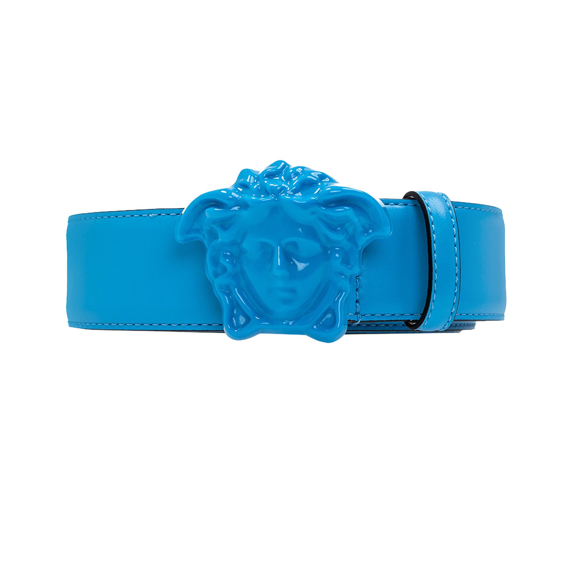Versace belt blue discount