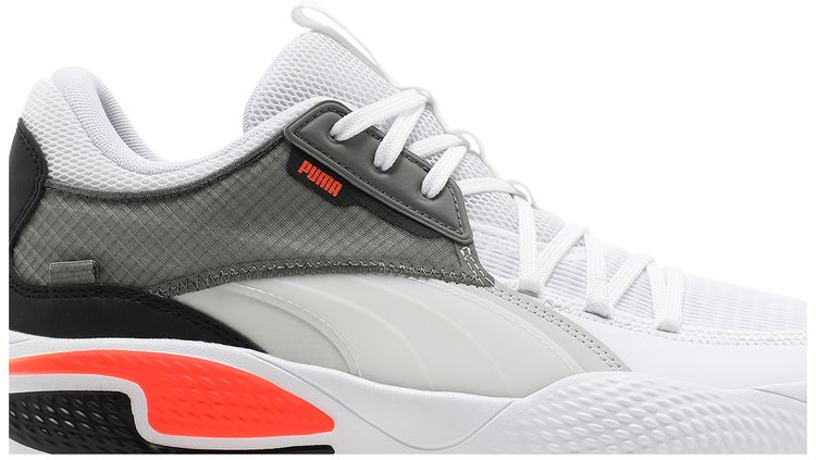 Puma Court Rider White Energy Red