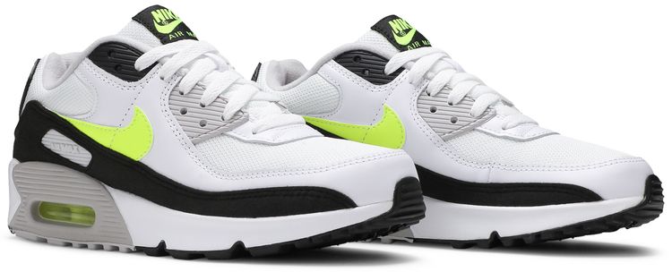 Nike Air Max 90 GS White Hot Lime