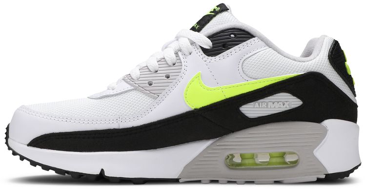 Nike Air Max 90 GS White Hot Lime