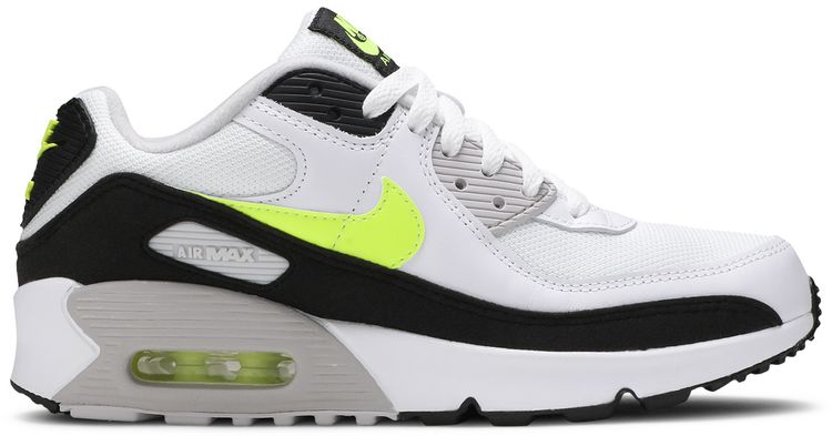 Nike Air Max 90 GS White Hot Lime