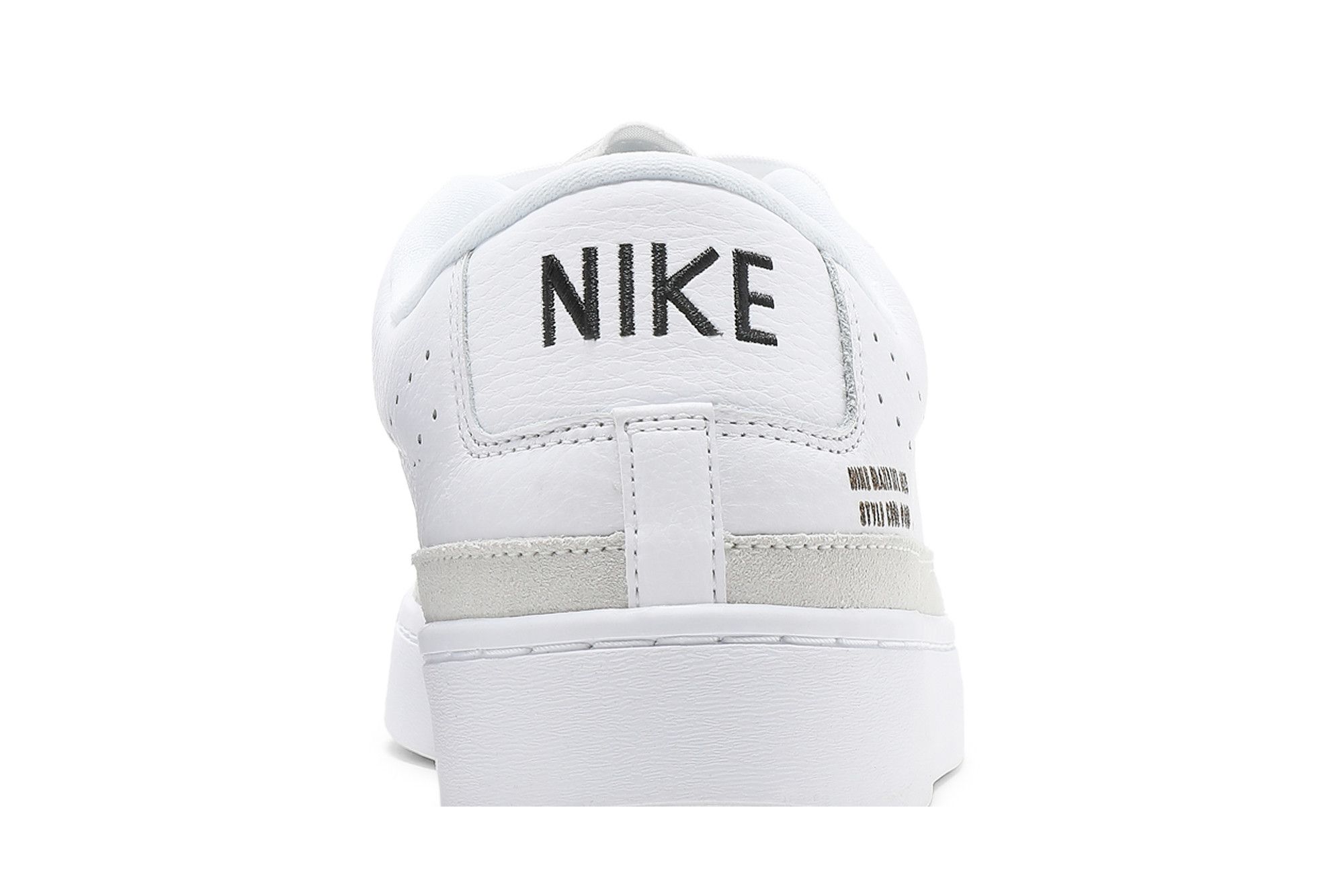 スニーカー Nike Blazer Low X White Gum Outsole DA2045-100 Nike Blazer Low X White Gum DA2045-100 White Leather