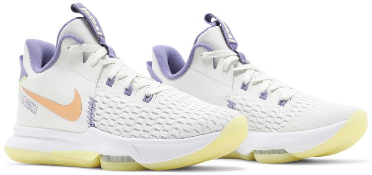 Nike LeBron Witness 5 Summit White Metallic Bronze