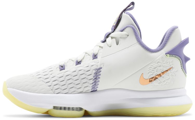 Nike LeBron Witness 5 Summit White Metallic Bronze