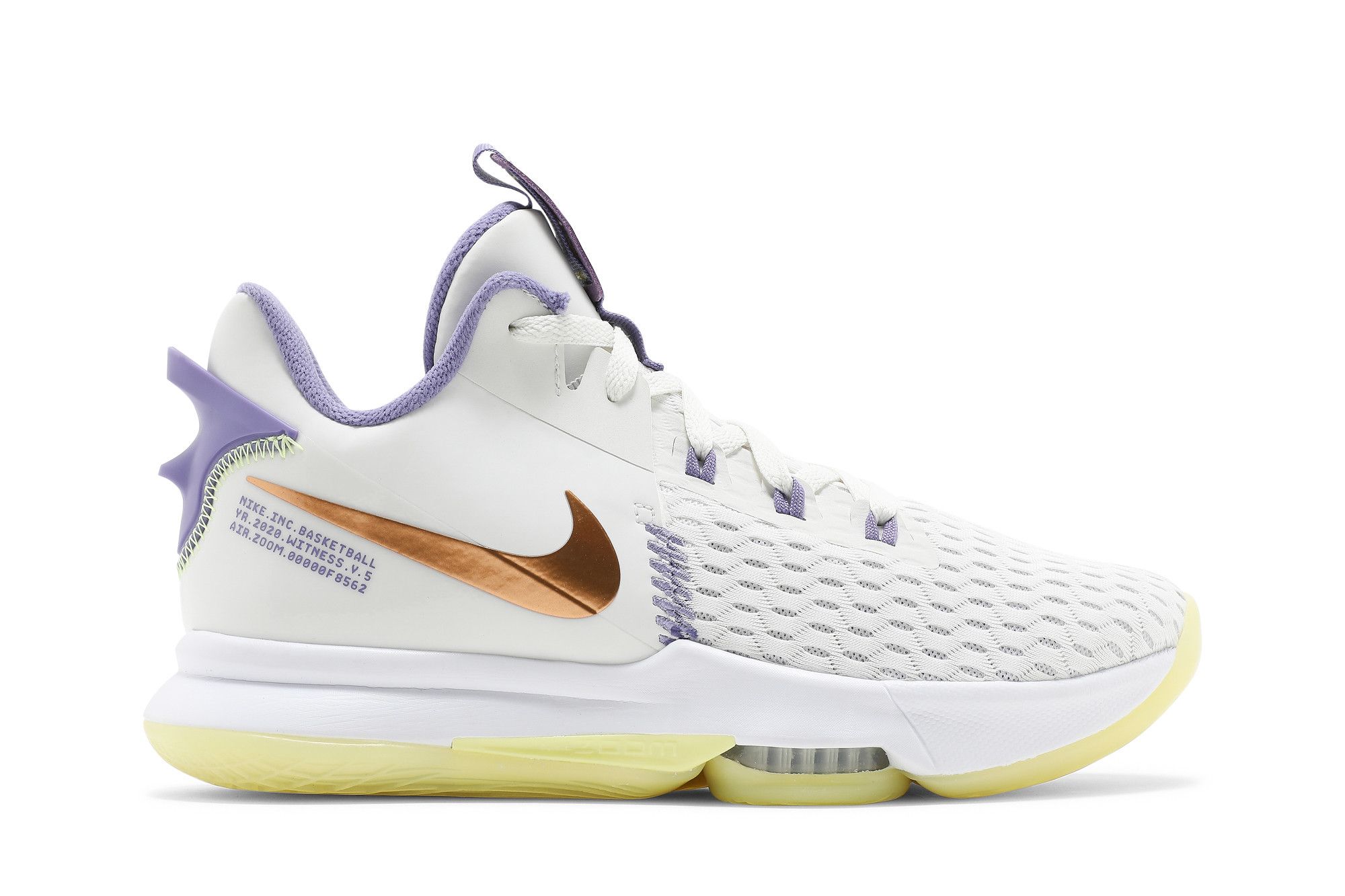 LeBron Witness 5 'Summit White Metallic 