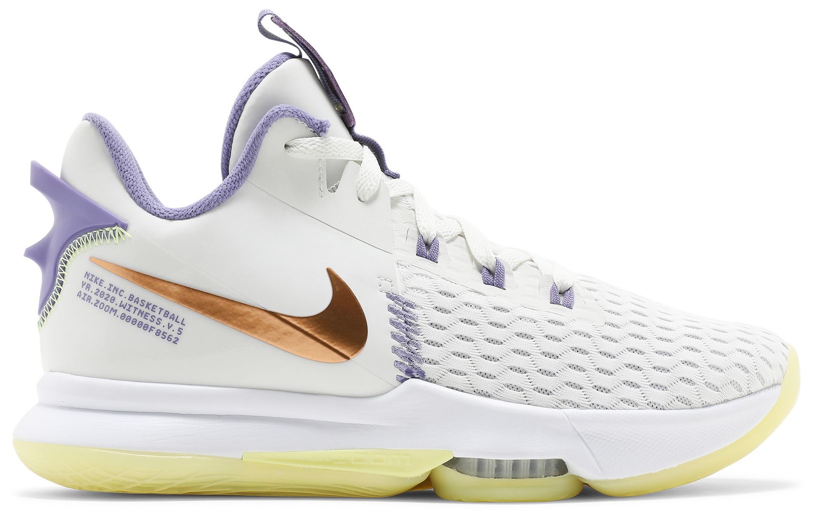 Witness5 Buy Nike LeBron Witness 5 'Summit White Metallic Bronze' - CQ9380 102 ...