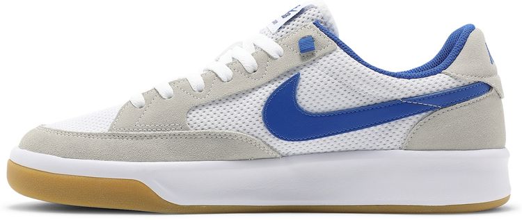 Nike Adversary SB White Hyper Royal