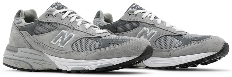 New Balance 993 Made in USA Narrow Grey White