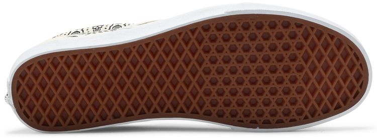 Vans Classic Slip On Bandana   Classic White