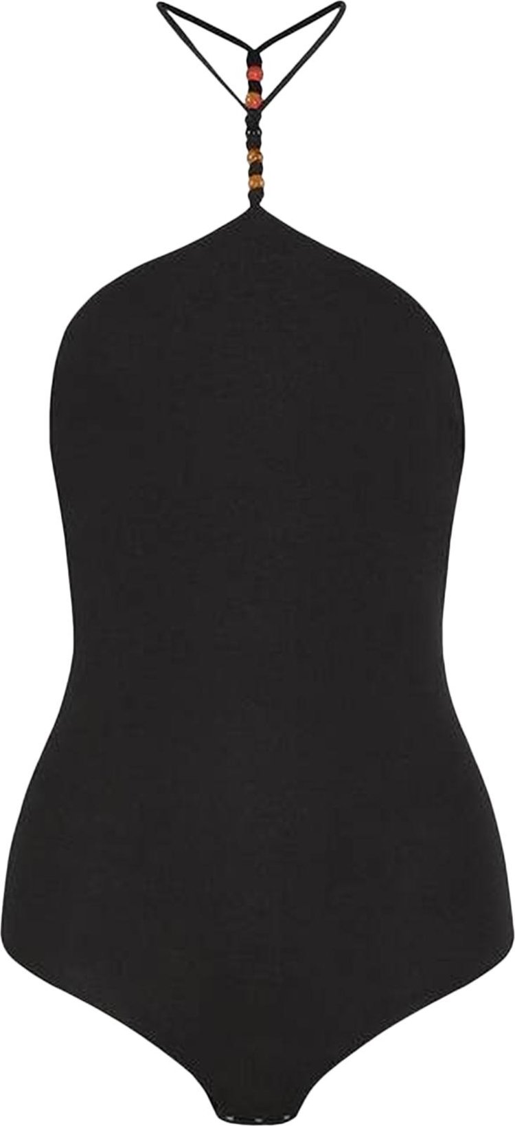 Bottega Veneta Halter Bodysuit 'Black'