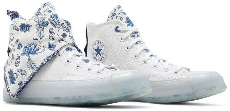 Lay Zhang x Converse Chuck 70 High Blue White Porcelain