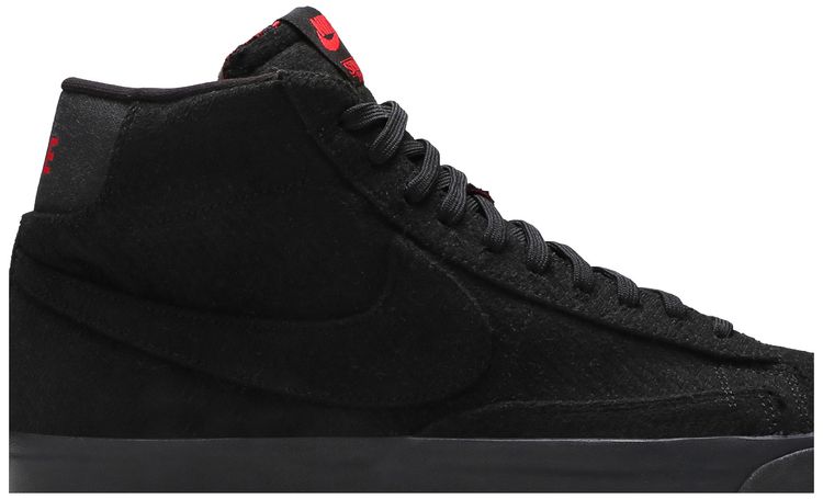 Stranger Things x Nike Blazer Mid QS Upside Down   Black