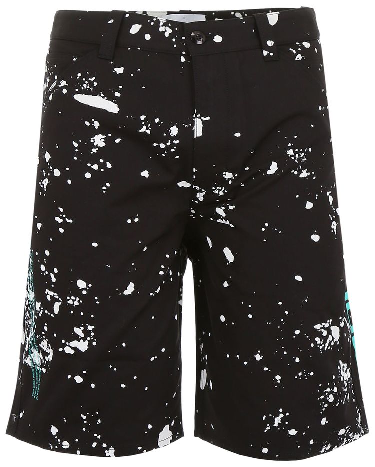 OAMC Splatter Orion Short Black