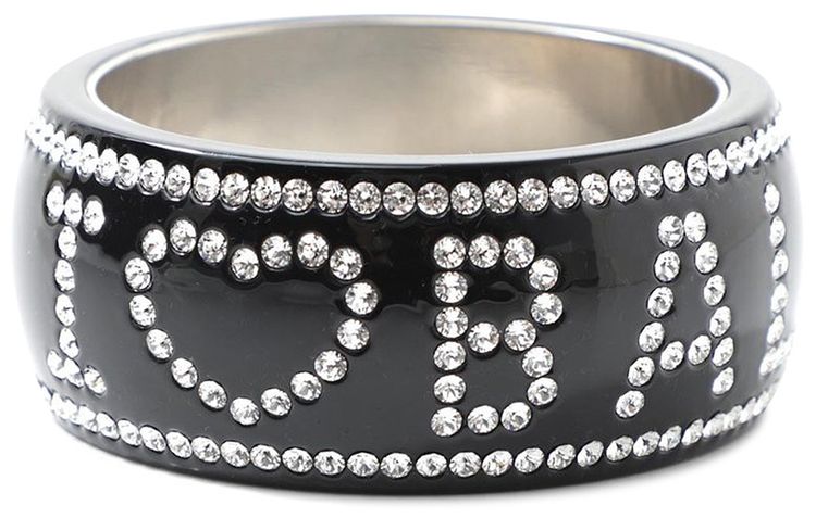 Balenciaga Crush Large Bracelet Black