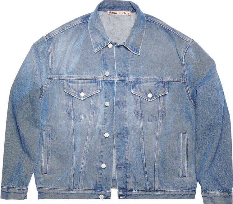 Buy Acne Studios Denim Jacket 'Mid Blue' - B90556 GOAT MID | GOAT