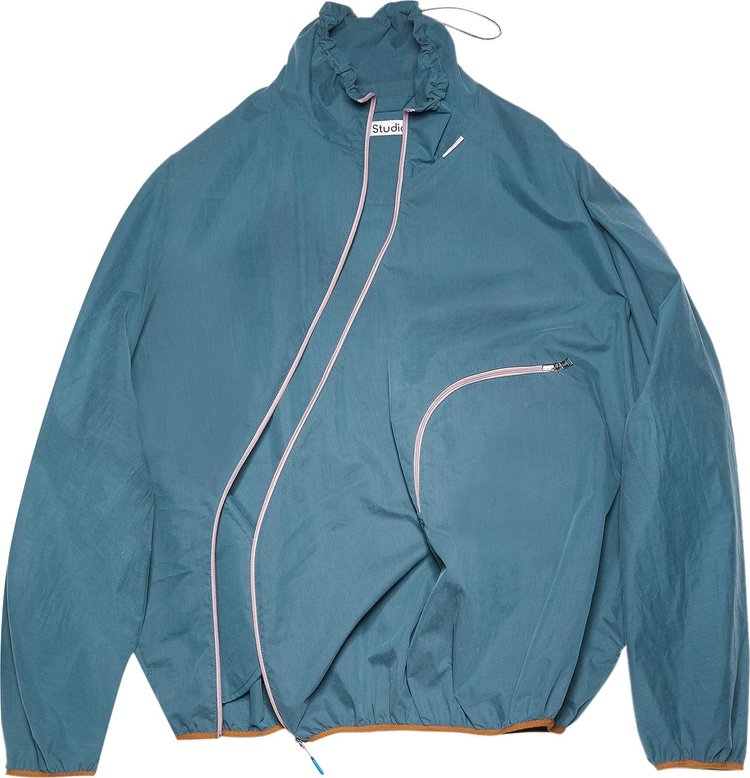 Acne Studios Packable Jacket Mid Blue