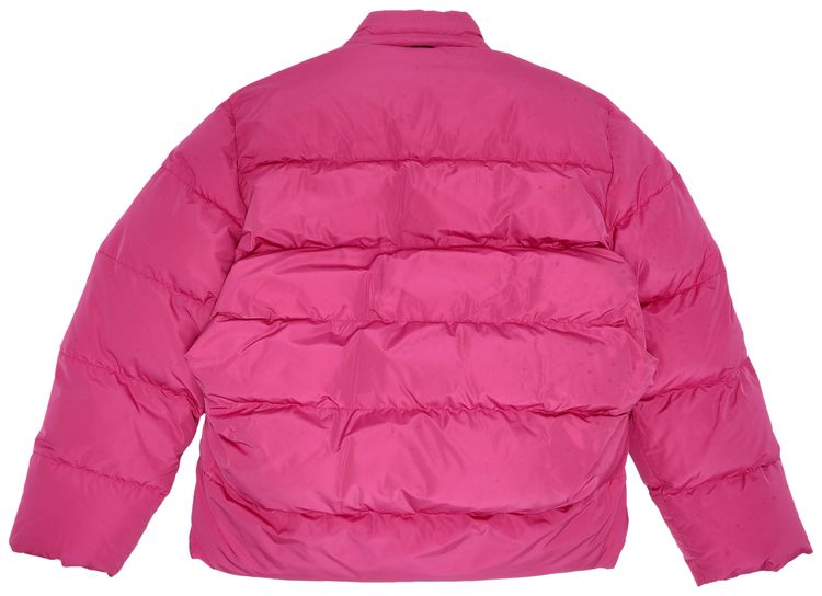 Balenciaga C Shape Down Jacket New Fuchsia