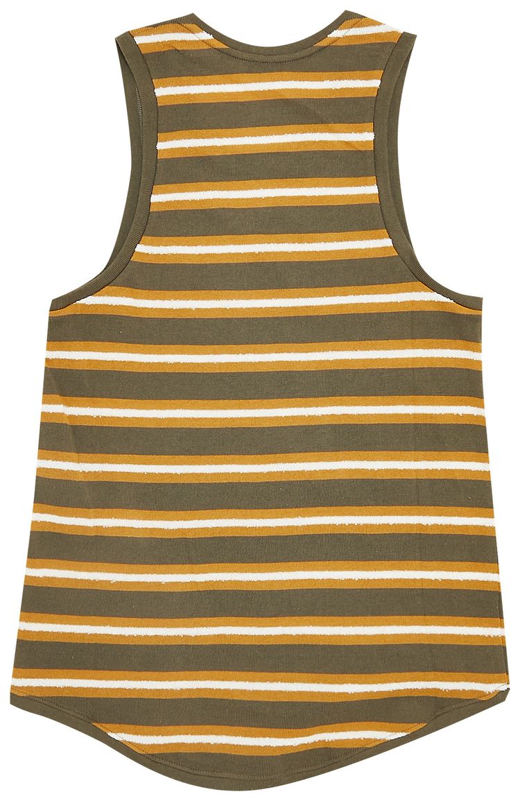 Saint Laurent Jersey Tank Top KhakiOchreEcru