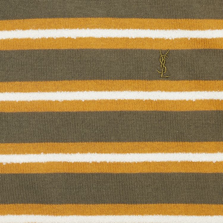 Saint Laurent Jersey Tank Top KhakiOchreEcru