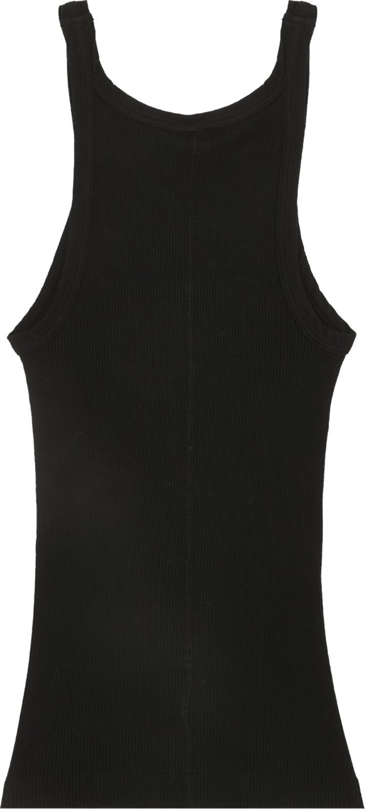 REDONE Ribbed Tank Black