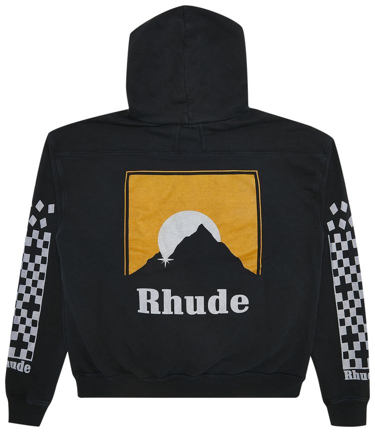 Rhude Moonlight Hoodie Black