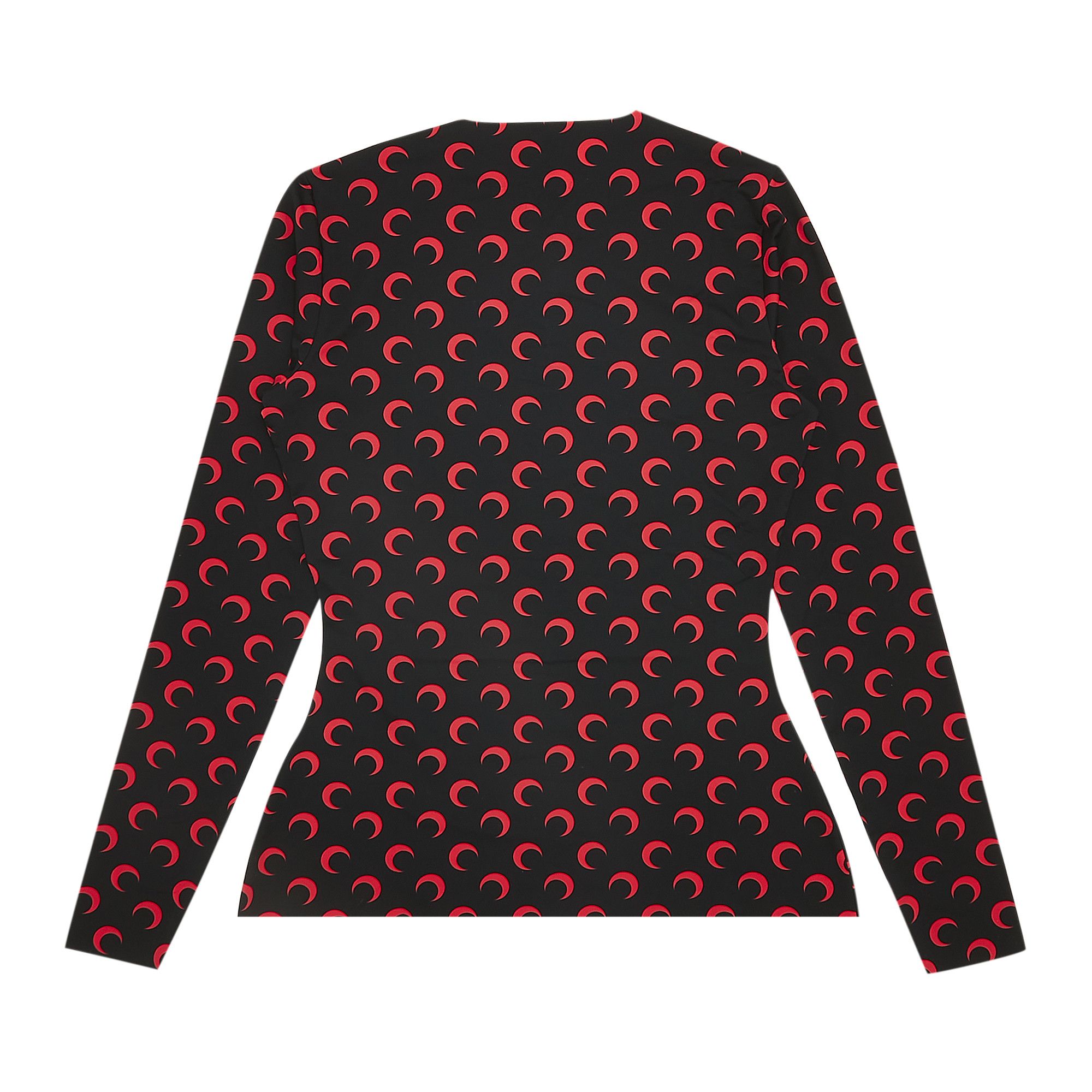 Buy Marine Serre Recycled Second Skin Moon Top 'Red