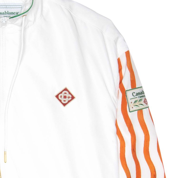 Casablanca Casa Sport Tracksuit Top White