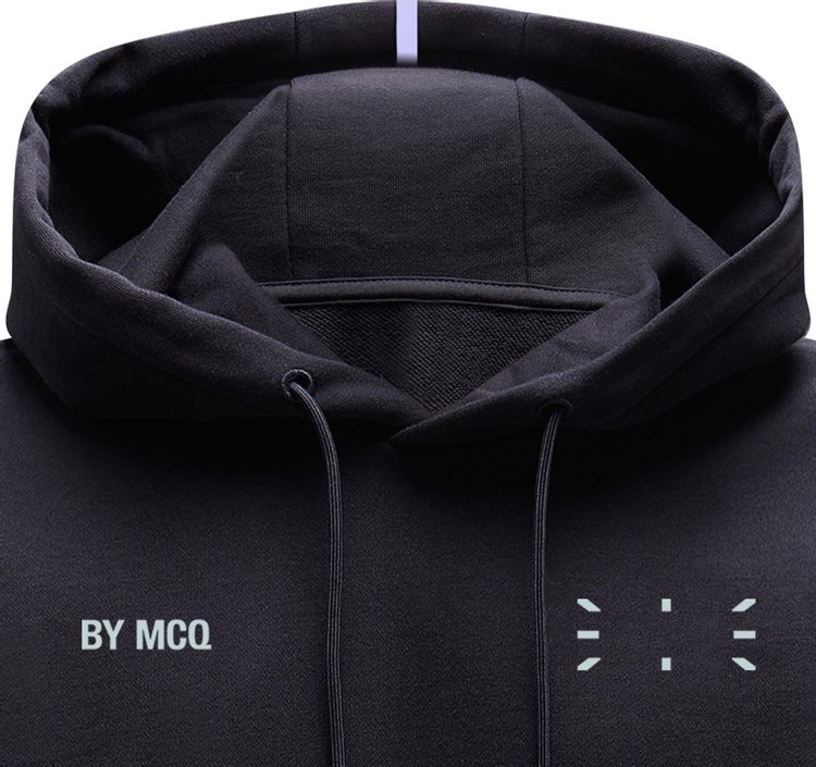 MCQ Relaxed Hoodie BlackSeabreeze