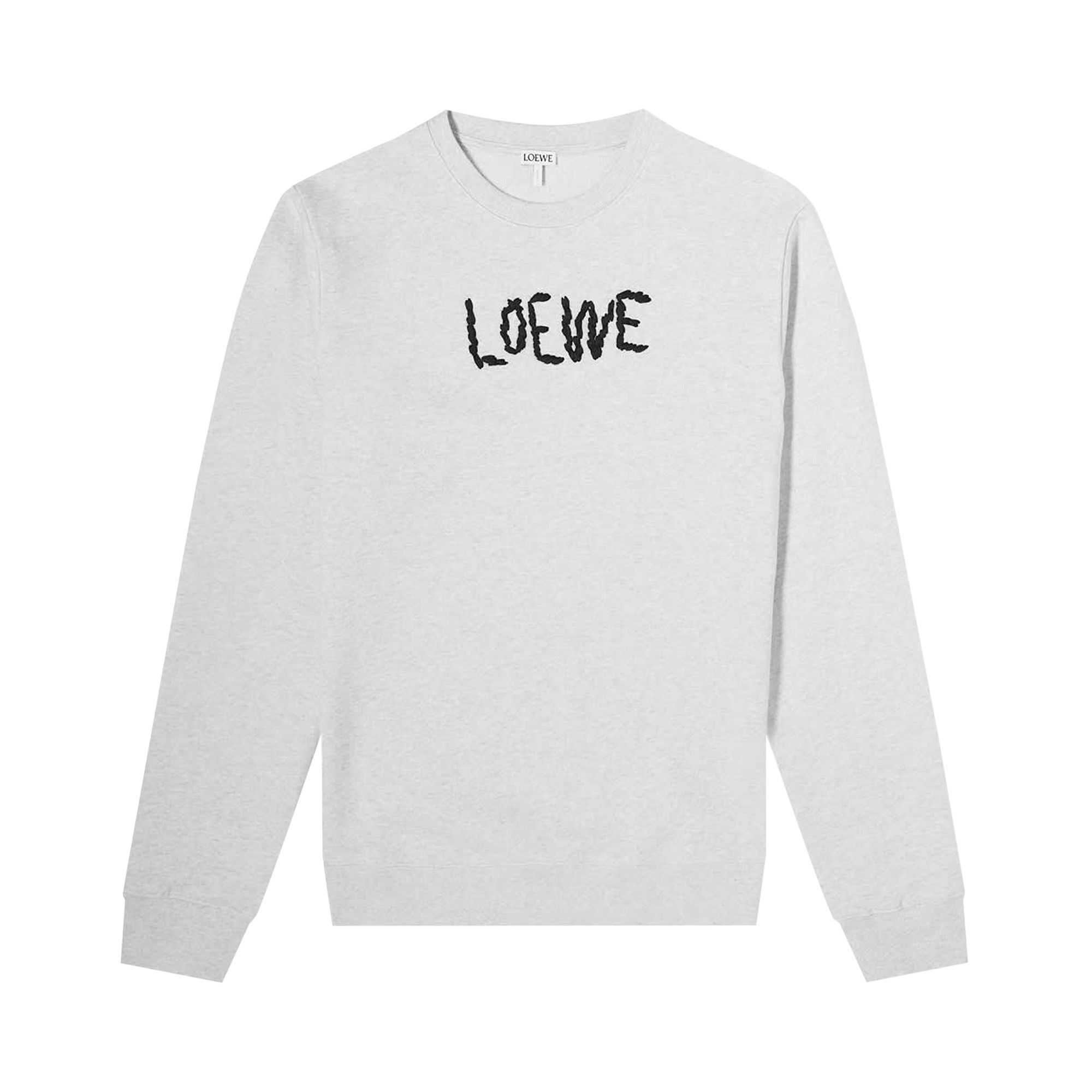 Buy Loewe Embroidered Sweatshirt Grey H526Y24J14 1120 GOAT