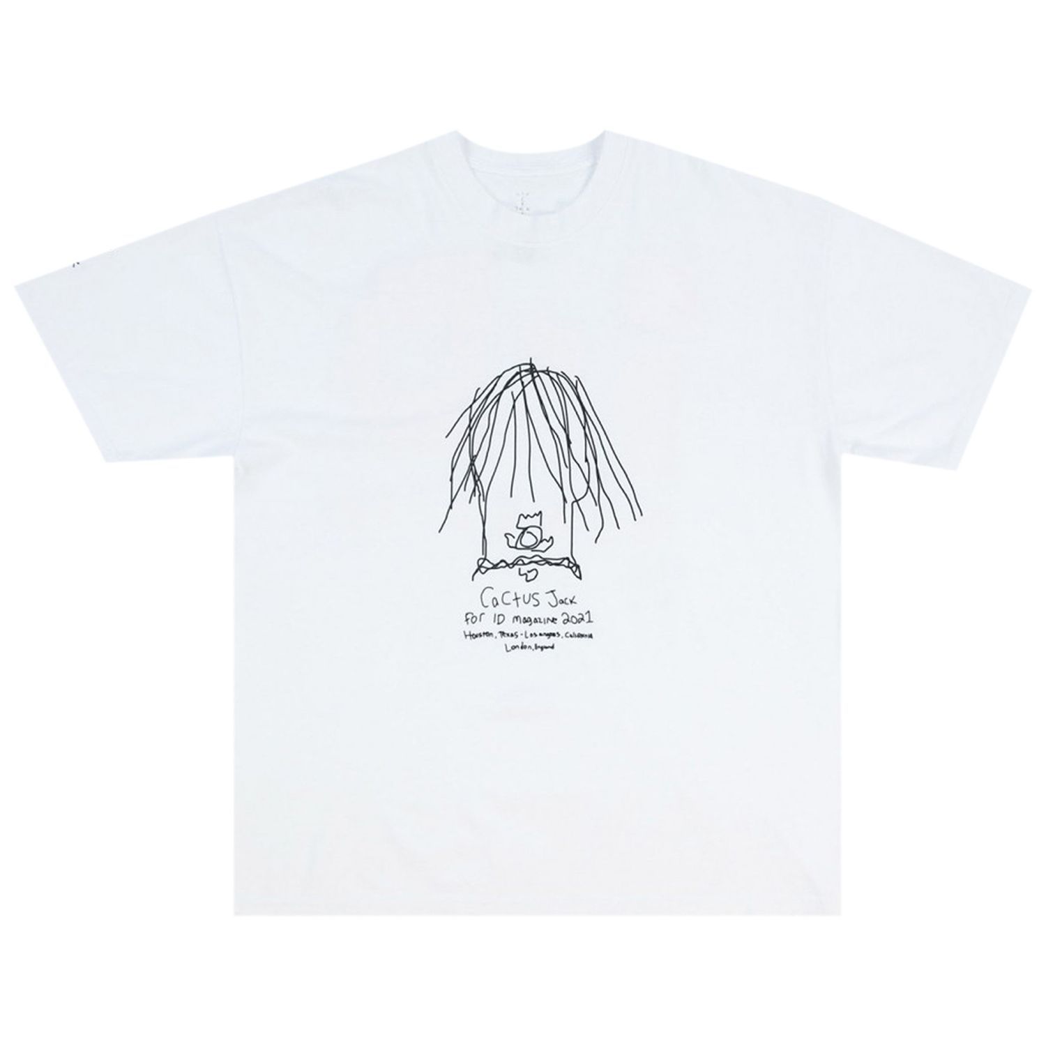 Buy Cactus Jack by Travis Scott The Utopia Issue Tee 'White' CJID
