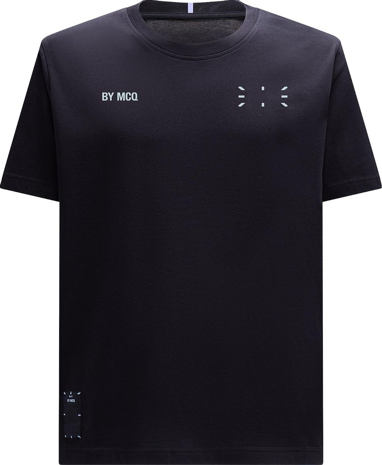 MCQ T-Shirt 'Black/Seabreeze'