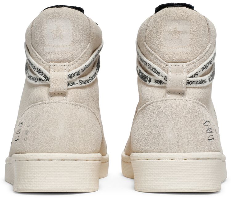 Midnight Studios x Converse Pro Leather Mid White