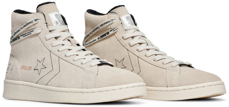Midnight Studios x Converse Pro Leather Mid White