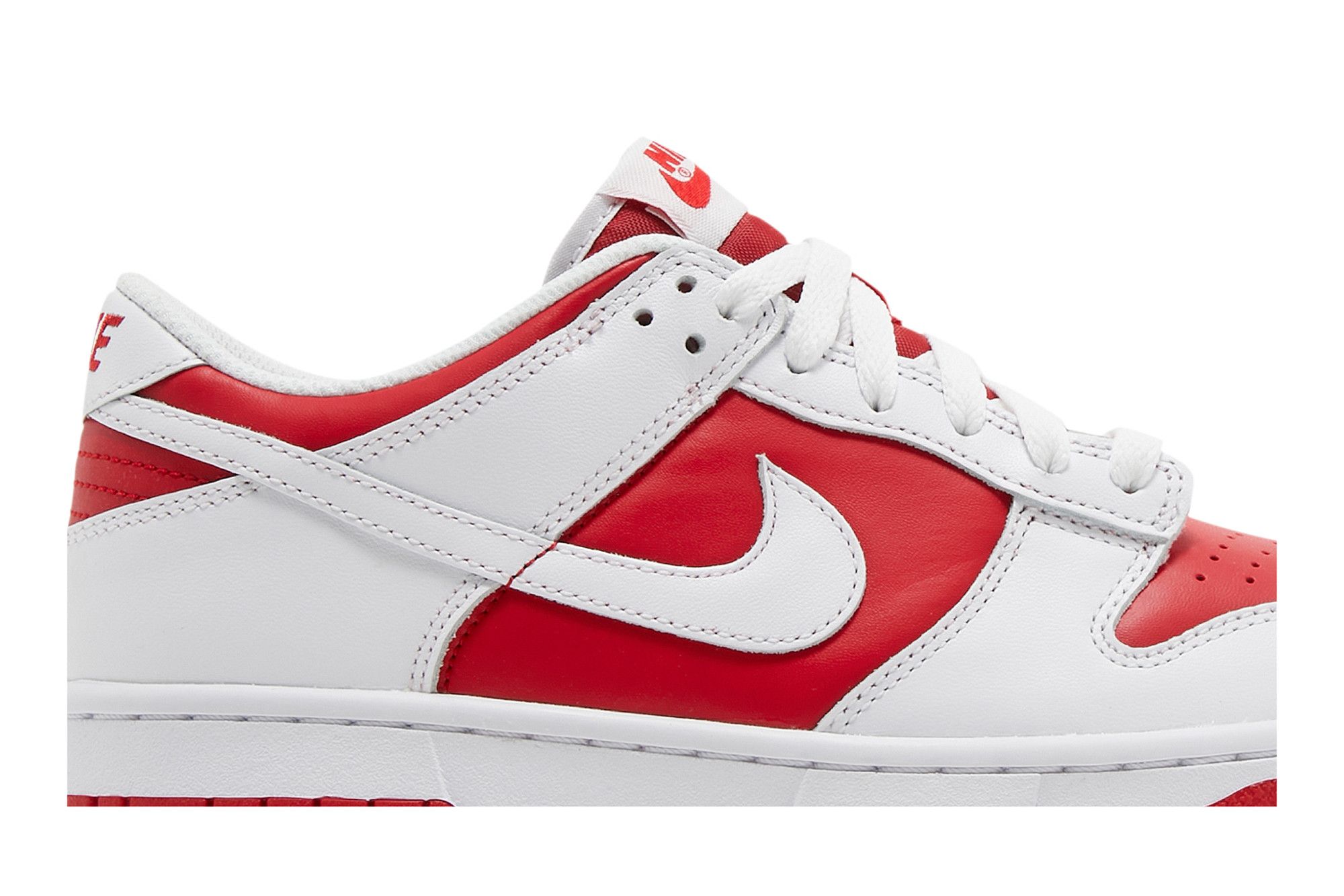 Size 4.5 Dunk Low GS 'Championship Red'