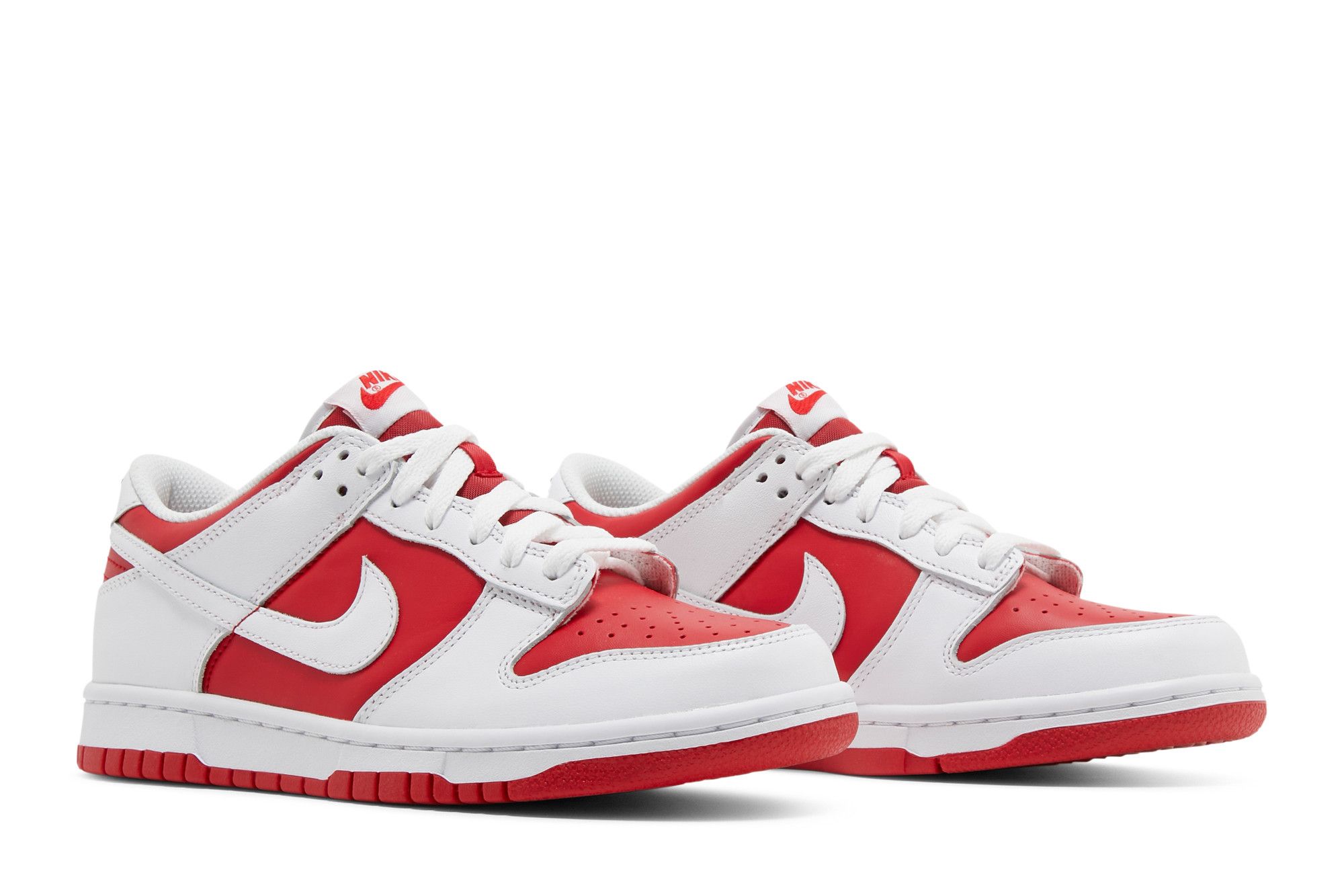 red and white dunks gs