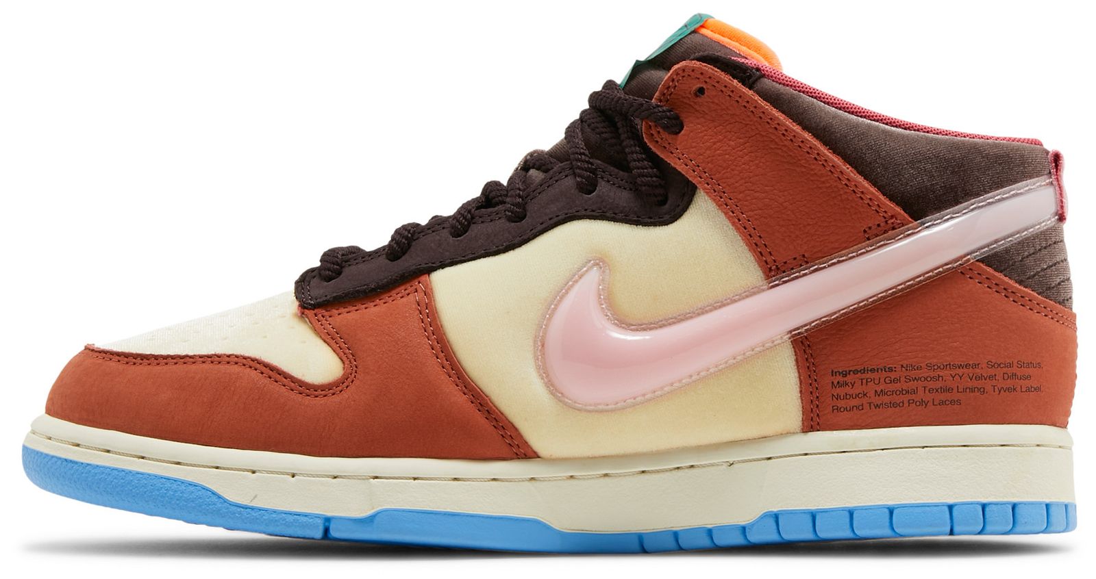 Buy Social Status x Dunk Mid 'Chocolate Milk' DJ1173 700 GOAT