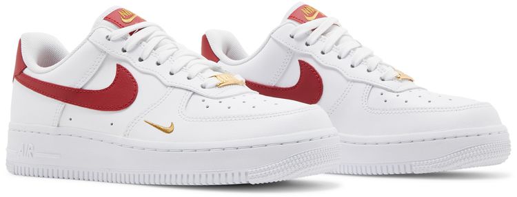Nike Wmns Air Force 1 Essential Low White Gym Red