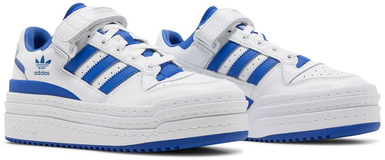 Adidas Triple Platforum Low White Royal Blue
