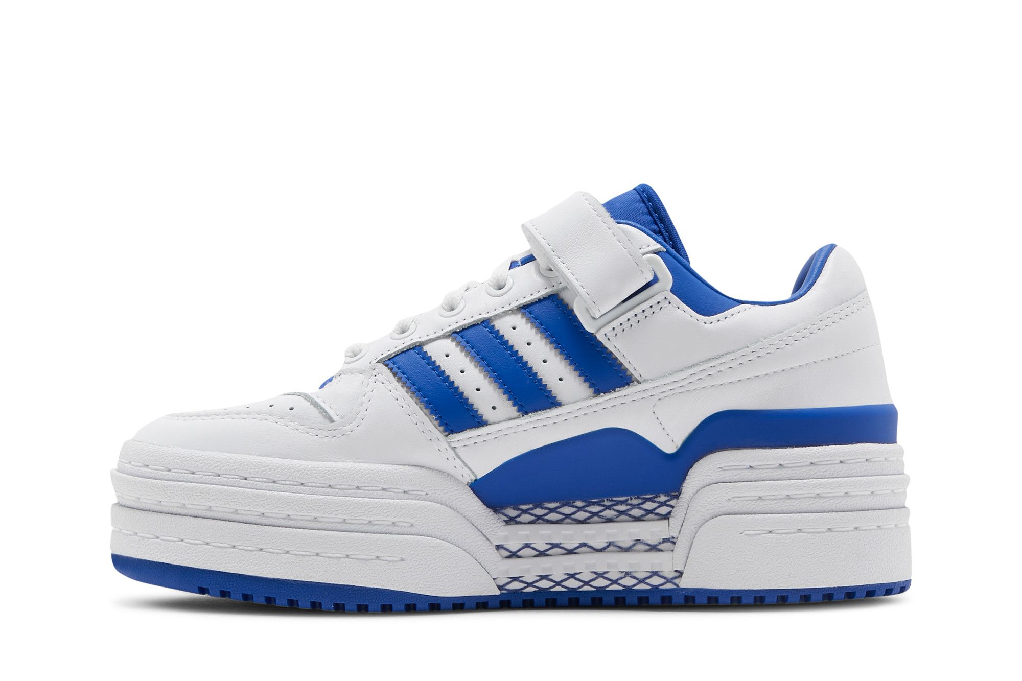 Buy Adidas Triple Platforum Low 'White Royal Blue' - H05049 | GOAT