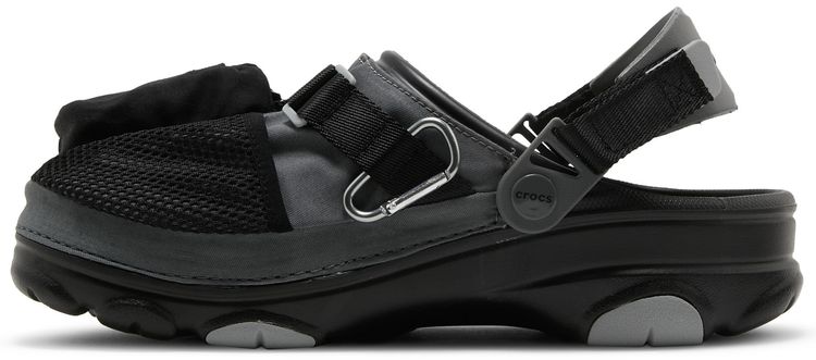 BEAMS x Crocs Classic All Terrain Outdoor Clog Grey Black