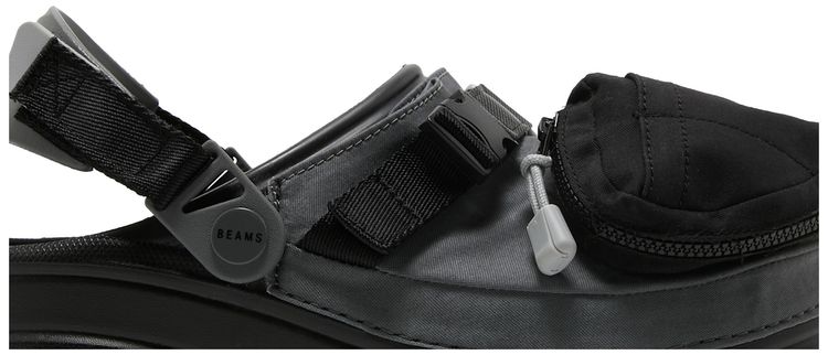 BEAMS x Crocs Classic All Terrain Outdoor Clog Grey Black