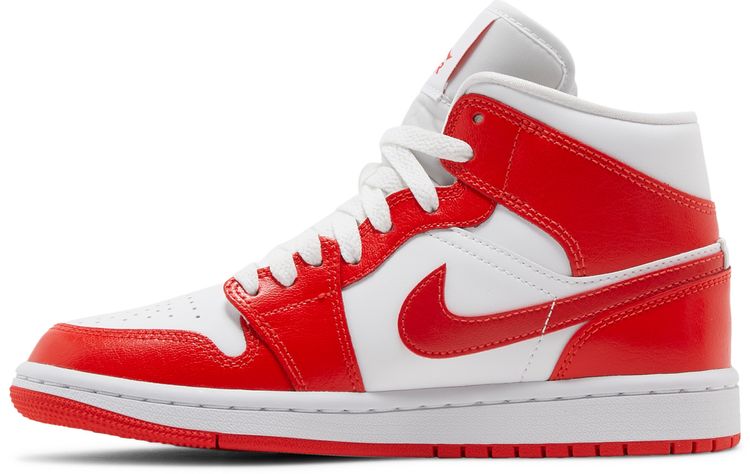 Wmns Air Jordan 1 Mid Habanero Red