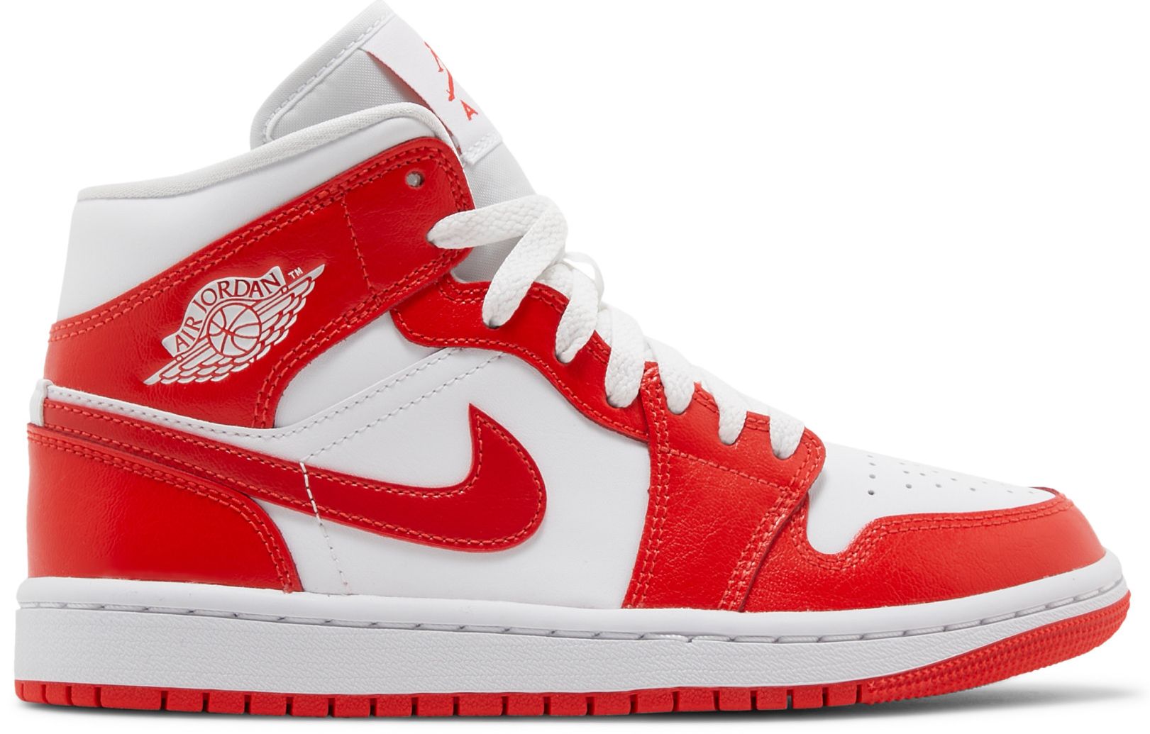 Buy Wmns Air Jordan 1 Mid 'Habanero Red' BQ6472 116 GOAT