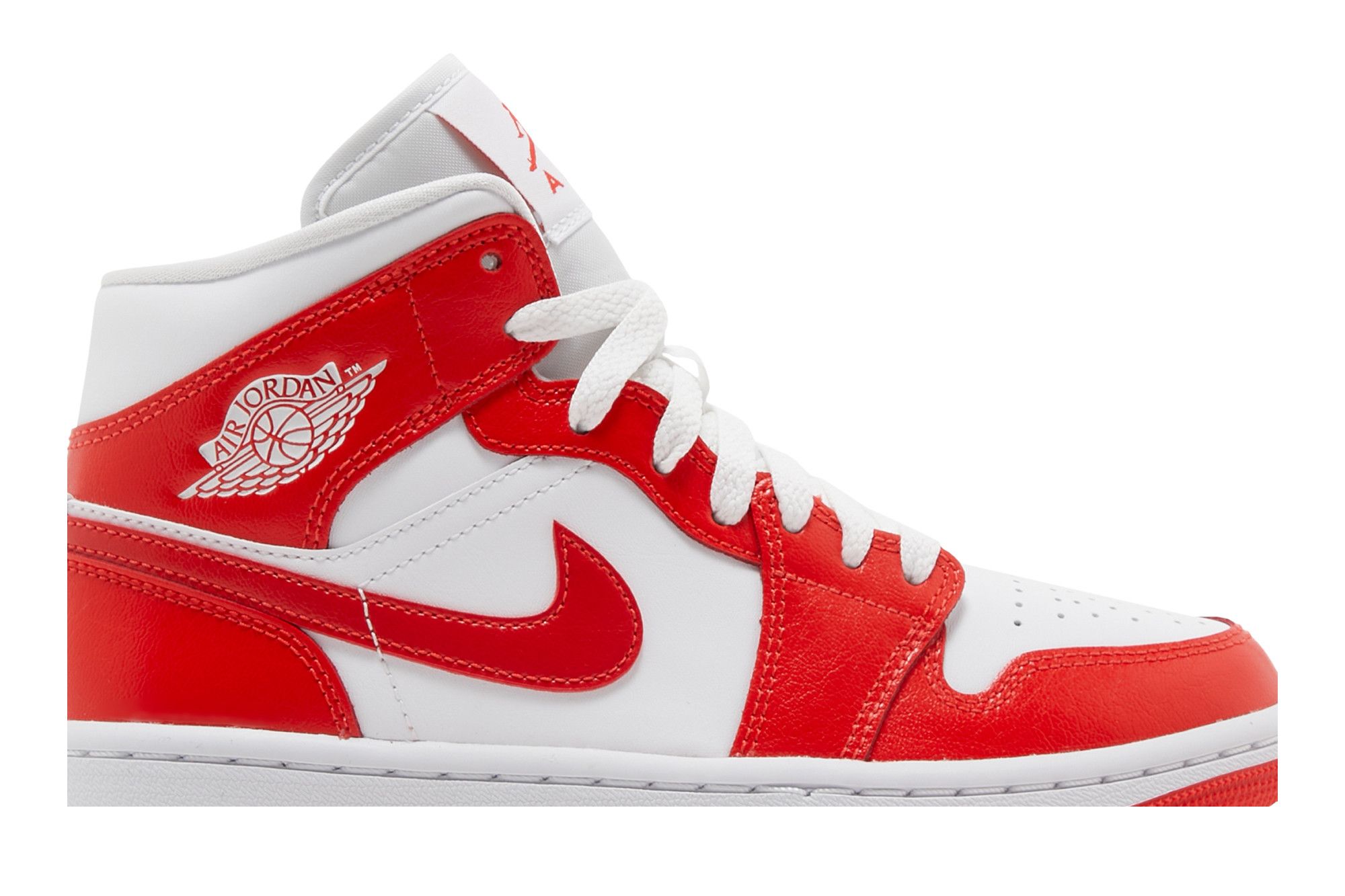 Jordan one red white clearance