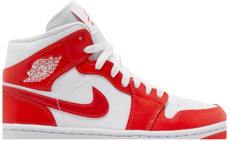 Wmns Air Jordan 1 Mid Habanero Red