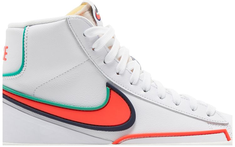 Nike Wmns Blazer Mid 77 Infinite White Crimson