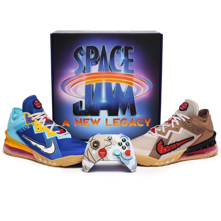 Buy Xbox x Space Jam x LeBron 18 Low 'Wile x Nike Roadrunner